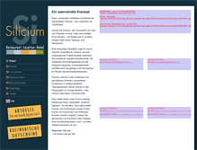 Tablet Screenshot of hotel-silicium.de